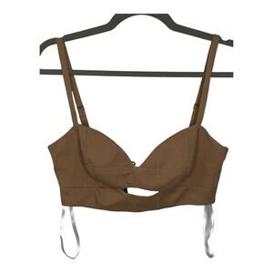 LPA x Revolve Top Cropped Bralette Cutout Underbust Sexy Party Casual S